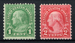 1923 Regular Issue, United States, USA (Full Set, MNH)