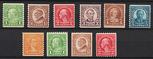 1923-29 Regular Issue, United States, USA (Full Set, MNH)