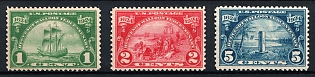 1924 Huguenot-Walloon Tercentenary Issue, United States, USA (Full Set, MNH)