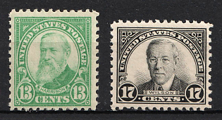 1925-26 Regular Issue, United States, USA (Full Set, MNH)