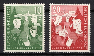 1952 German Federal Republic, Germany (Full Set)
