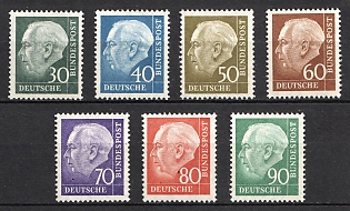 1956-60 German Federal Republic, Germany (Full Set)