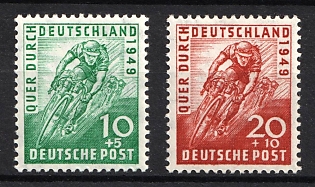 1949 British and American Zones of Occupation, Germany (Full Set)