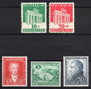 1948-49 British and American Zones of Occupation, Germany (Full Sets)