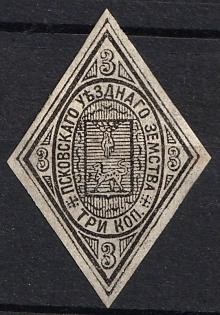 1884 3k Pskov Zemstvo, Russia