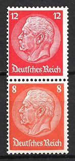 1933 Third Reich, Germany, Se-tenant, Zusammendrucke (MNH)