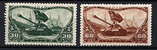 1946 Tankmen Day, Soviet Union, USSR, Russia (Full Set, MNH)