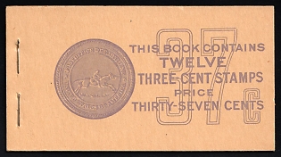 1942 Complete Booklet with Stamps of the United States, USA, Excellent Condition