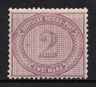 1875-1900 2m German Empire, Germany (Signed)
