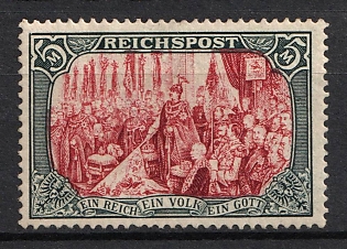 1900 5m German Empire, Germany (Signed)