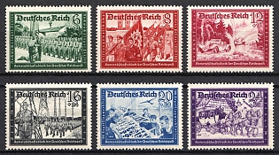 1941 Third Reich, Germany (Full Set, MNH)