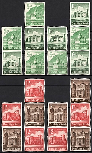 1940 Third Reich, Germany, Se-tenants, Zusammendrucke (MNH)