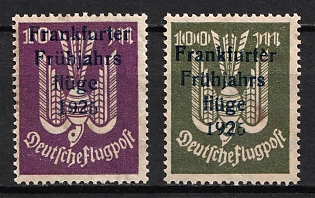 1925 'Frankfurt Spring Flights' Weimar Republic, Germany, Airmail