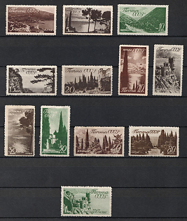 1938 Crimea and Caucasus, Soviet Union, USSR, Russia (Full Set, MNH)