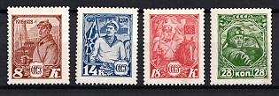 1928 The 10th Anniversary of Red Army, Soviet Union, USSR, Russia (Full Set, MNH)