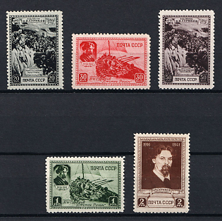 1941 The 25th Anniversary of the Death of Surikov, Soviet Union, USSR, Russia (Full Set, MNH)