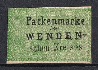 1863 Wenden Local Post Office, Russian Empire, Russia