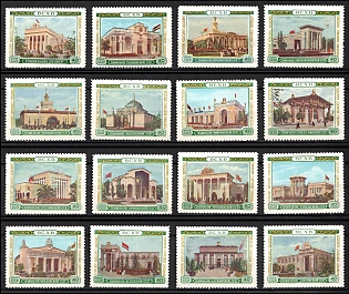 1955 All-Union Agricultural Fair, Soviet Union, USSR, Russia (Full Set, MNH)