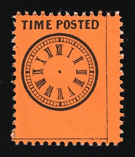 Hussey's Post, New York, Courier Local Post, United States, Ex Johnstone & Waterhouse