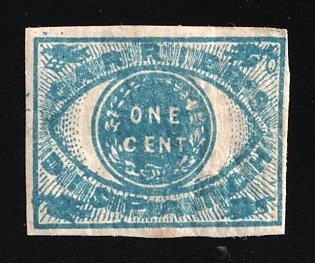 1c Baltimore, Md., United States, Ex Johnstone & Waterhouse