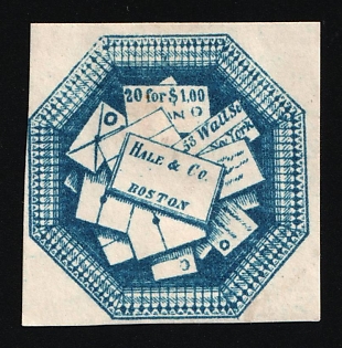 6c Hale and Co., New York, United States, Ex Johnstone & Waterhouse