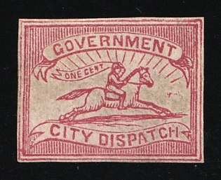 1c Baltimore, Md., United States, Ex Johnstone & Waterhouse