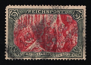 1900 5m German Empire, Germany (Signed, Used)