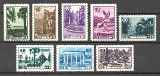 1949 USSR Views of Crimea and Caucasus (Full Set, MNH)