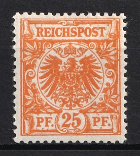 1889-1900 25pf German Empire, Germany