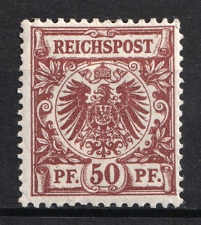 1889-1900 50pf German Empire, Germany