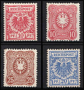 1880-1900 German Empire, Germany, Collection of Stamps