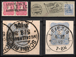 1880-1913 German Empire, Germany, Collection of Stamps (Used)