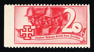 1938 20g Schuschnigg Vignette, Austria