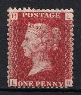 1864-79 1d Great Britain ('Plate 211')