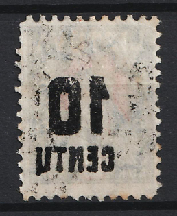 1919 10C auf 2A Lithuania (OFFSET)
