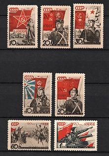 1938 The 20th Anniversary of the Red Army, Soviet Union, USSR, Russia (Full Set)