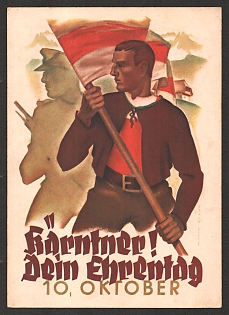 1941 'Korntner! Your Special Day, October 10th' Nazi Propaganda Postcard