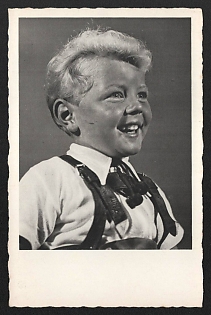 1933-1945 'Child' Nazi Propaganda Postcard