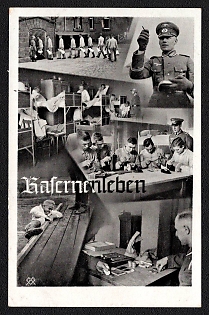 1941 'Hafernenleben (Haferleben)' Nazi Propaganda Postcard