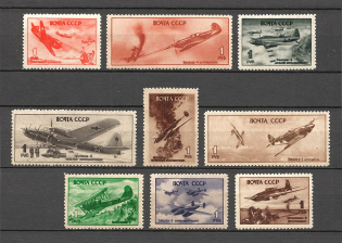 1945 USSR Air Force During World War II (Full Set, MNH)