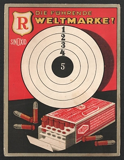 1933-1945 'The Leading World Brand!' Nazi Propaganda Postcard