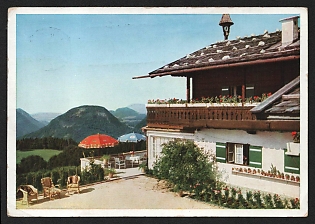 1936 'Haus Wachenfeld, the Reich Chancellor's Country House in Berchtesgaden (Obersalzberg)' Nazi Propaganda Postcard