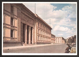 1933-1945 'New Reich Chancellory Berlin Architect Professor Albert Speer' Nazi Propaganda Postcard