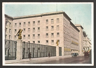 1933-1945 'Berlin Reich Air Ministry' Nazi Propaganda Postcard