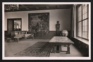 1933-1945 'The Berghof Obersalzberg Great Trap' Nazi Propaganda Postcard