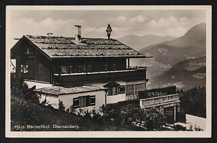 1933-1945 'Haus Wachenfeld. Obersalzberg' Nazi Propaganda Postcard
