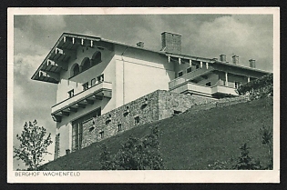 1937 'Berghof Wachenfeld' Nazi Propaganda Postcard