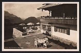 1933-1945 'Haus Wachenfeld (New Building)' Nazi Propaganda Postcard