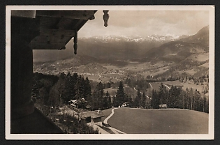 1933-1945 'Berghof in Obersalzberg' Nazi Propaganda Postcard