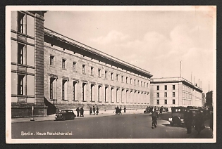 1933-1945 'Berlin. New Reich Chancellery' Nazi Propaganda Postcard
